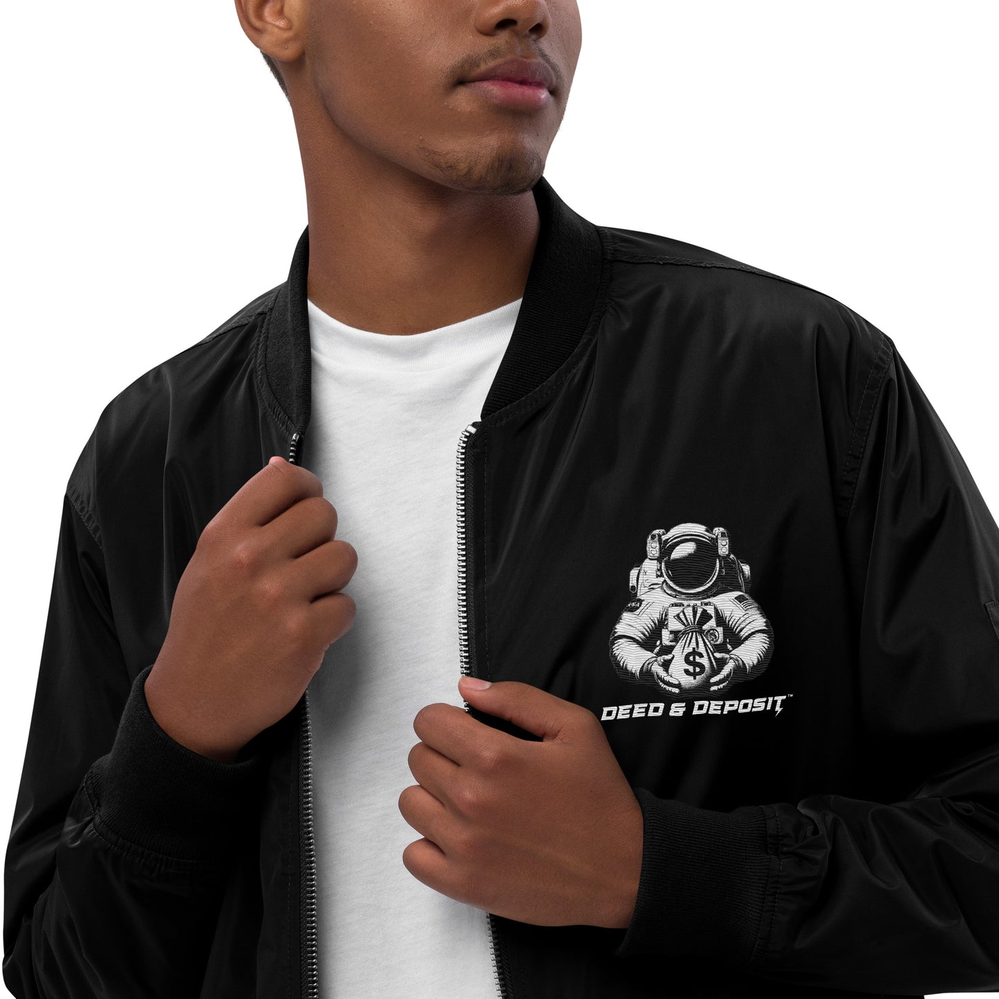 DEED & DEPOSIT™ Bomber Jacket