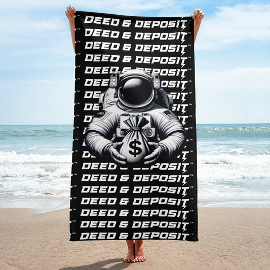 DEED & DEPOSIT™ Beach Towel