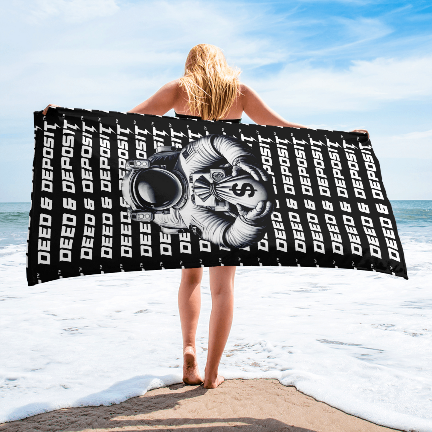 DEED & DEPOSIT™ Beach Towel