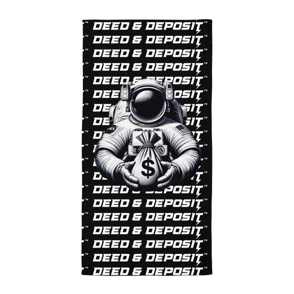 DEED & DEPOSIT™ Beach Towel