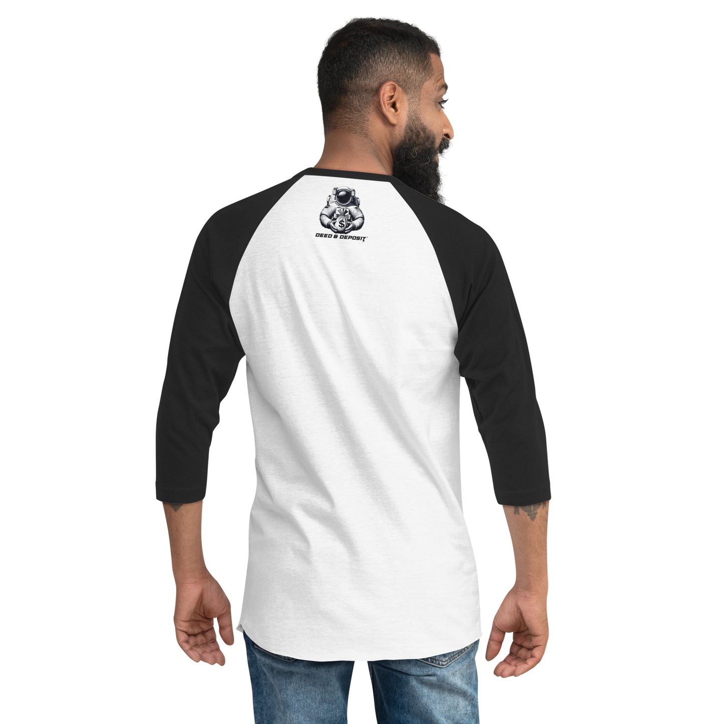 DEED & DEPOSIT™ Classic Baseball Raglan 3/4 sleeve