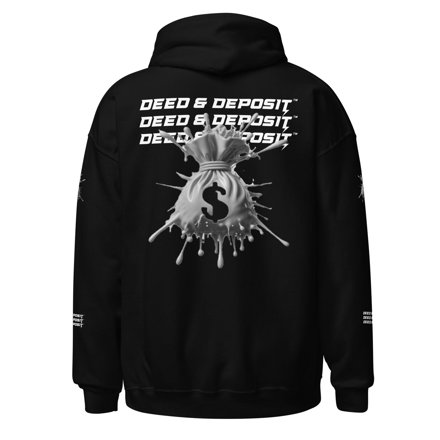 DEED & DEPOSIT™ Money Splash Hoodie