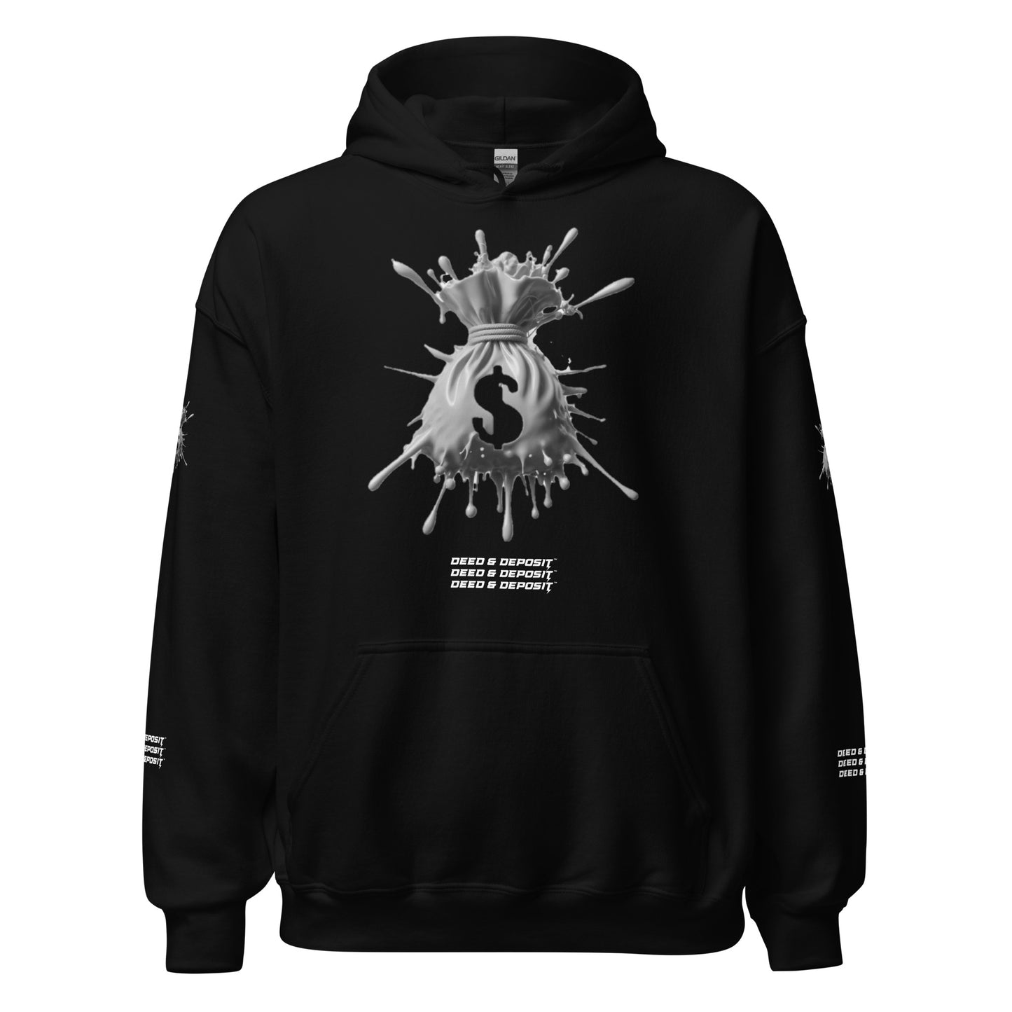 DEED & DEPOSIT™ Money Splash Hoodie