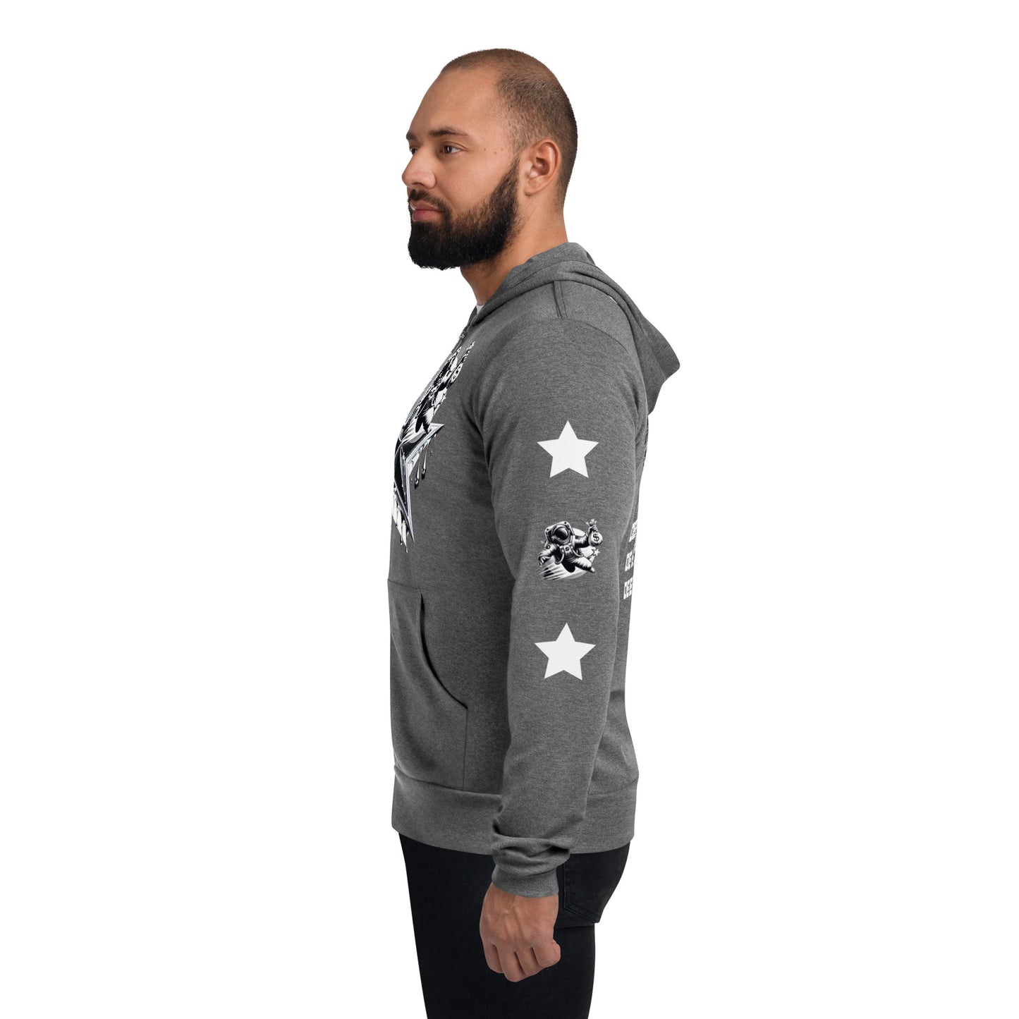 DEED & DEPOSIT™ Shooting Star Zip Hoodie