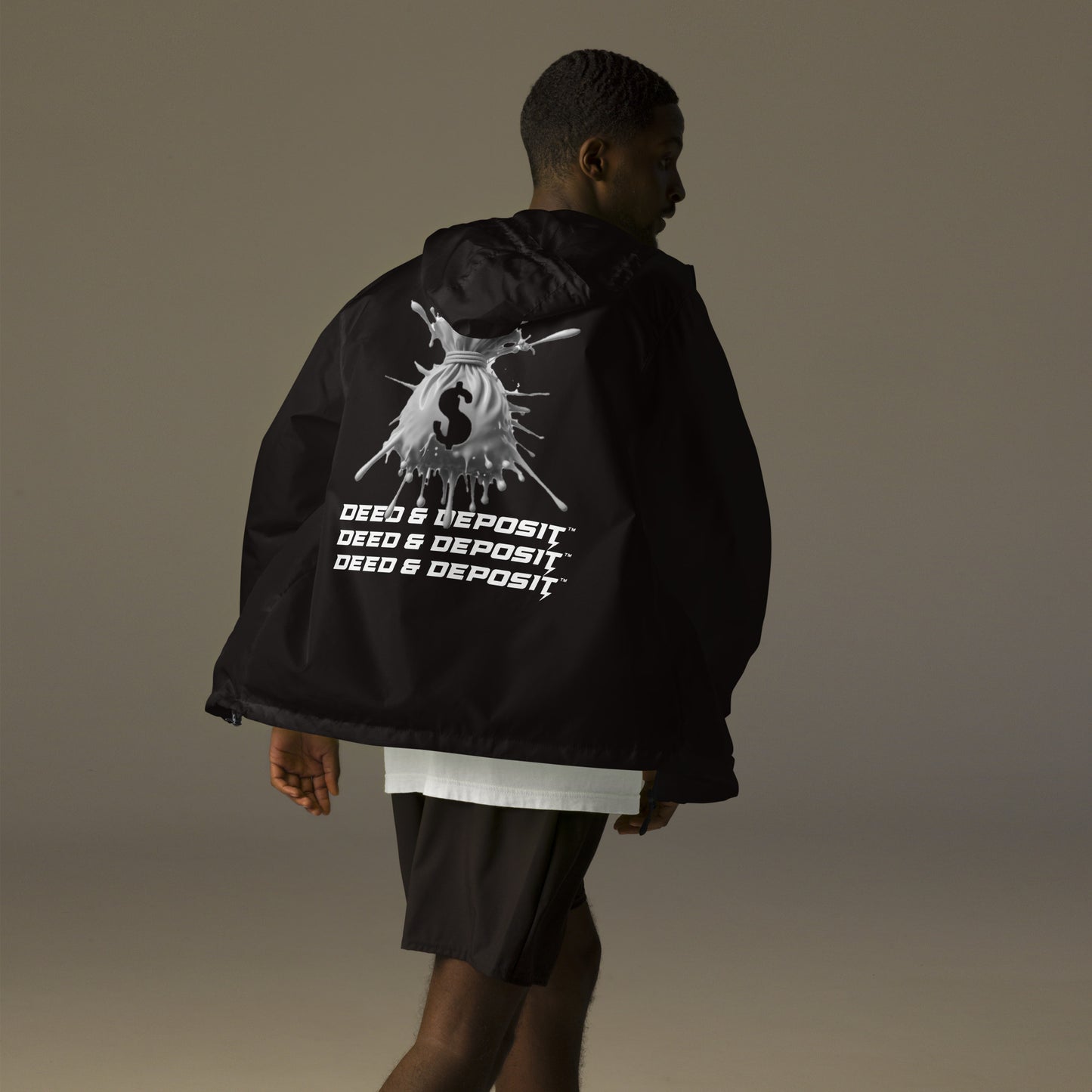 DEED & DEPOSIT™ Money Splash Windbreaker