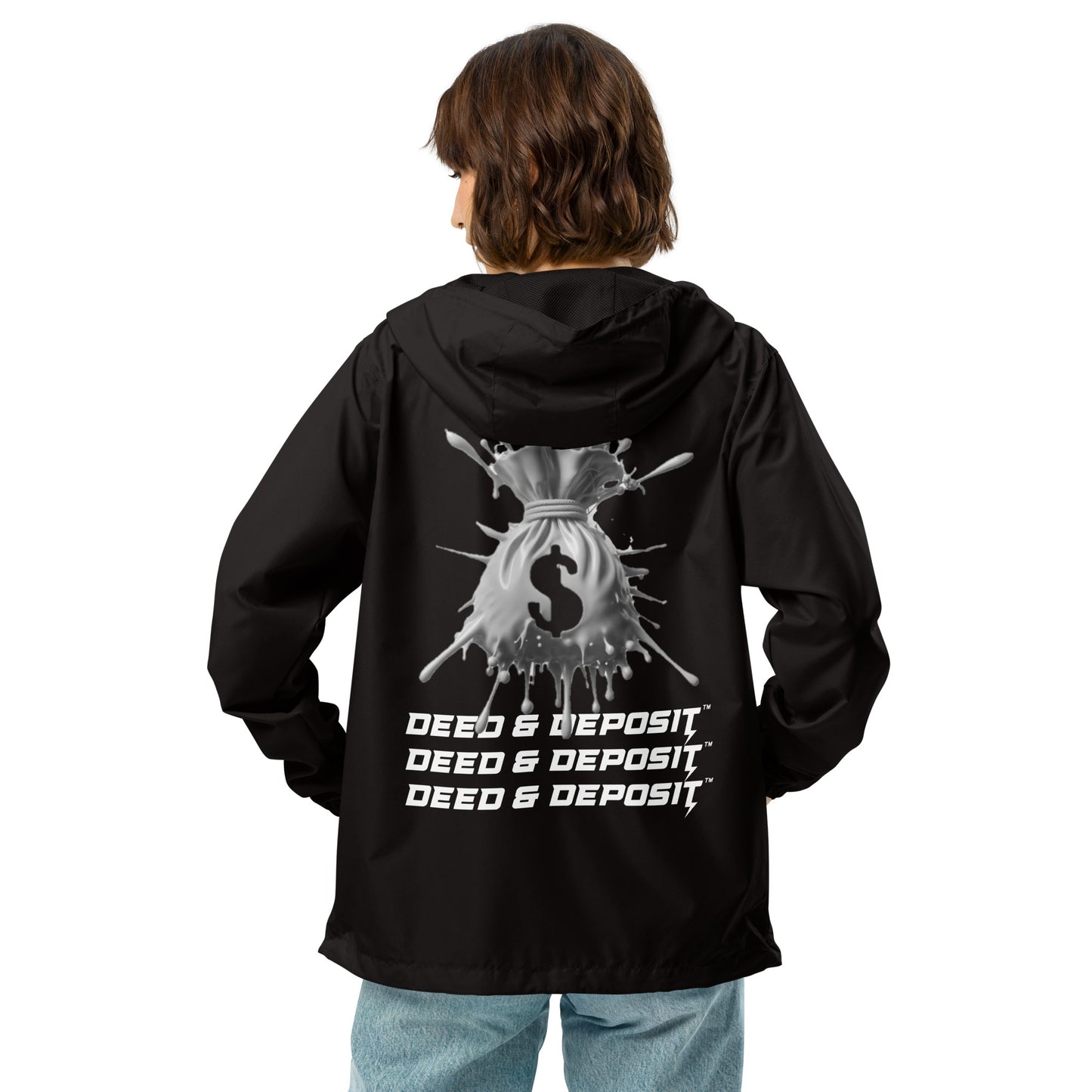 DEED & DEPOSIT™ Money Splash Windbreaker