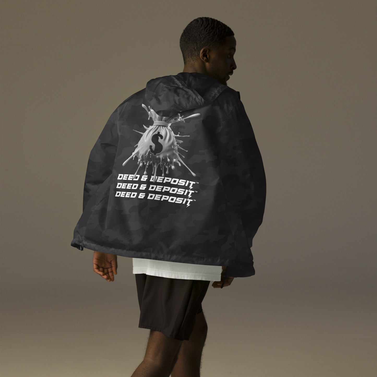 DEED & DEPOSIT™ Money Splash Windbreaker