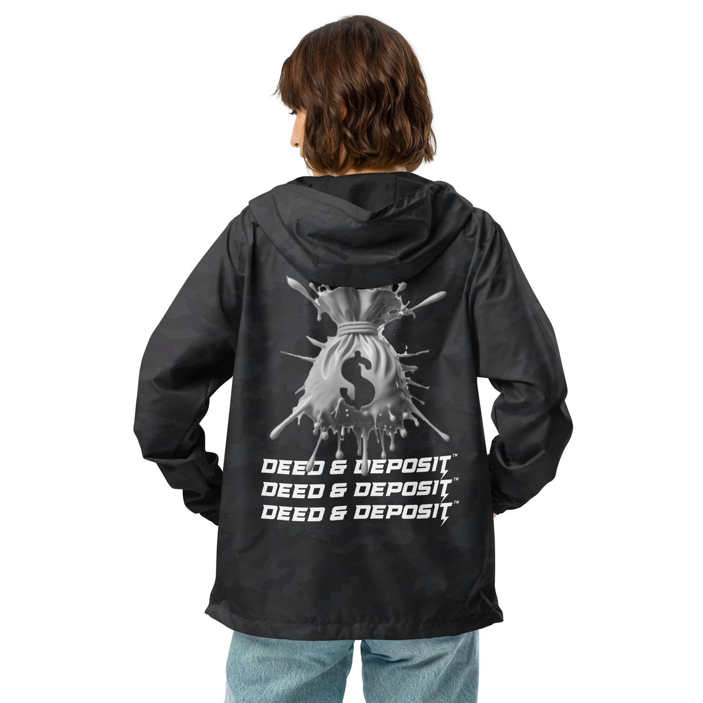 DEED & DEPOSIT™ Money Splash Windbreaker