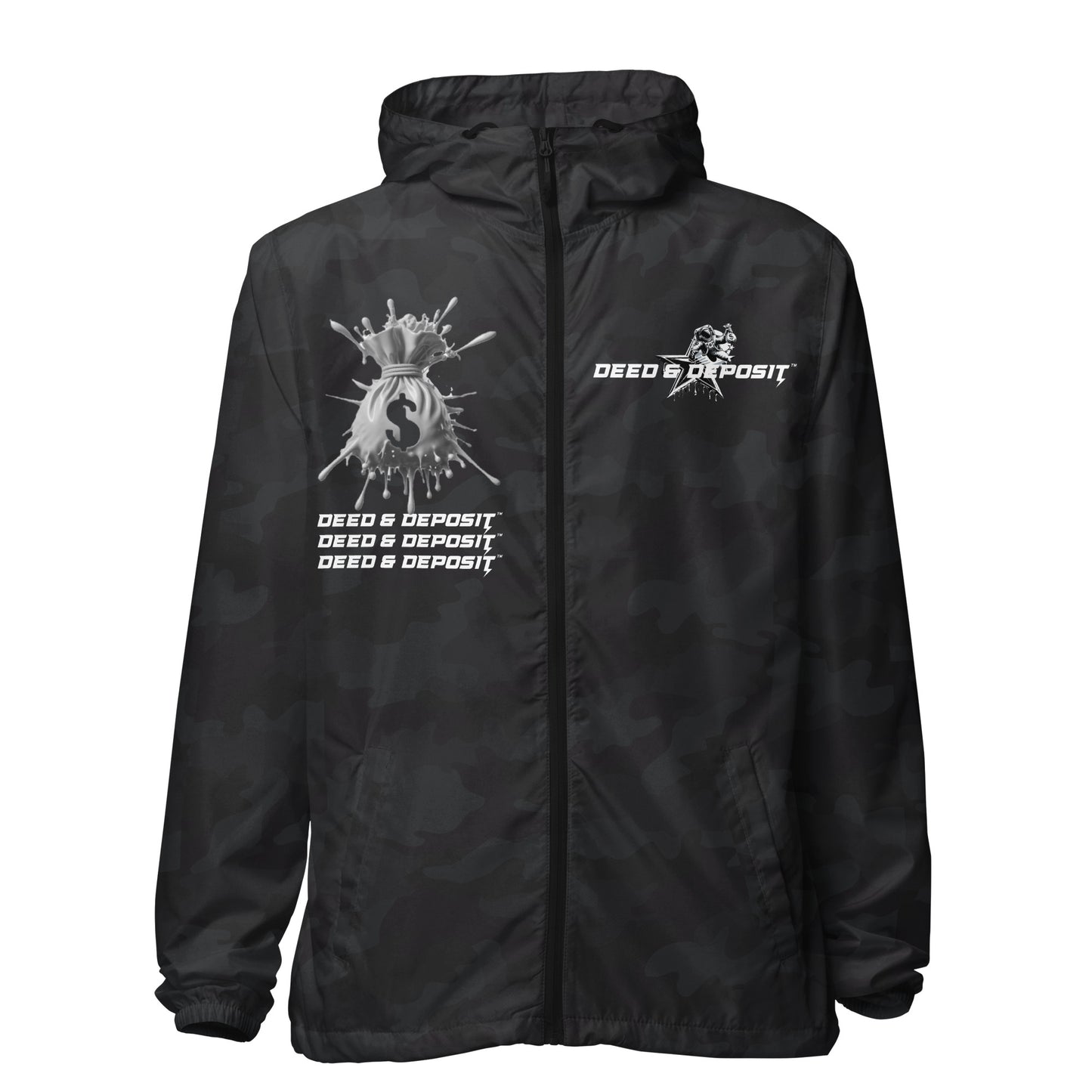 DEED & DEPOSIT™ Money Splash Windbreaker