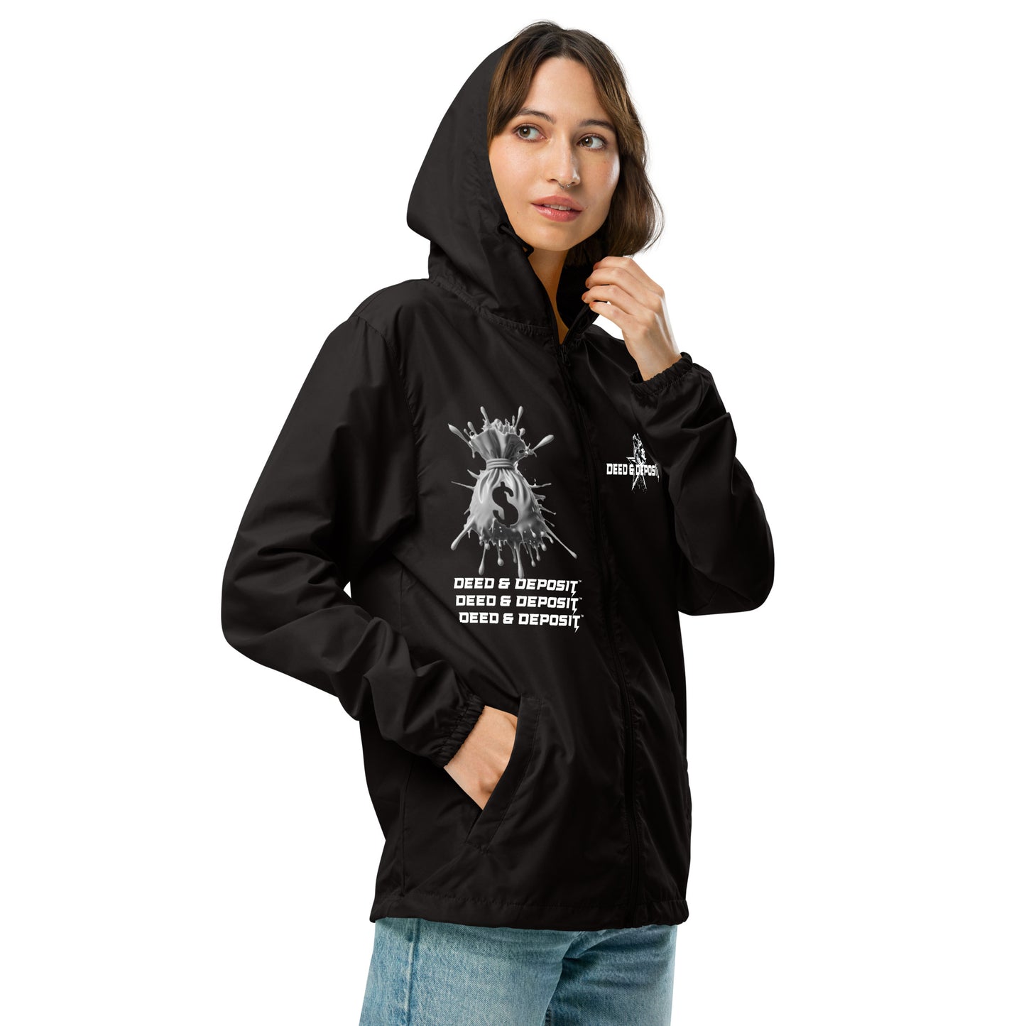 DEED & DEPOSIT™ Money Splash Windbreaker