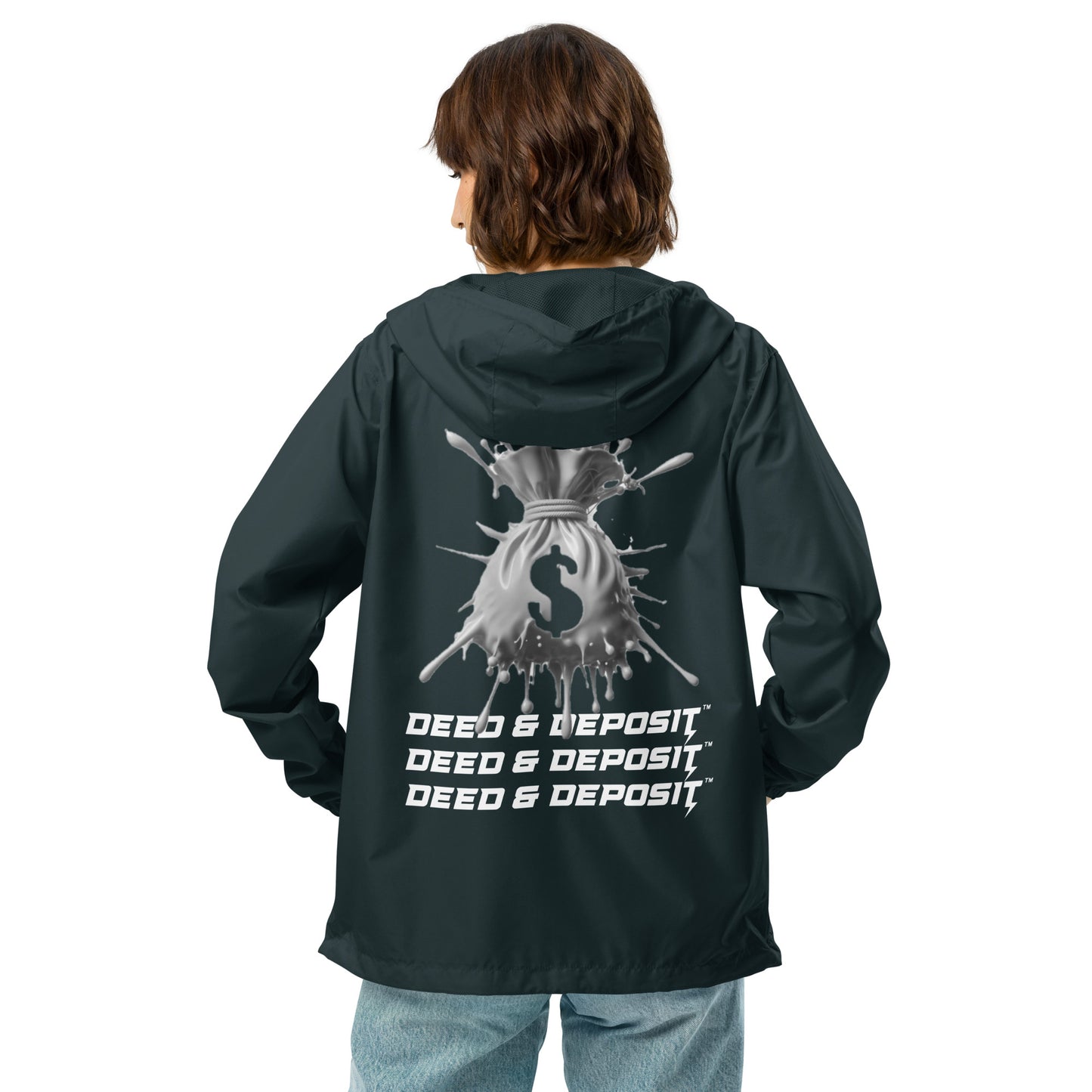 DEED & DEPOSIT™ Money Splash Windbreaker