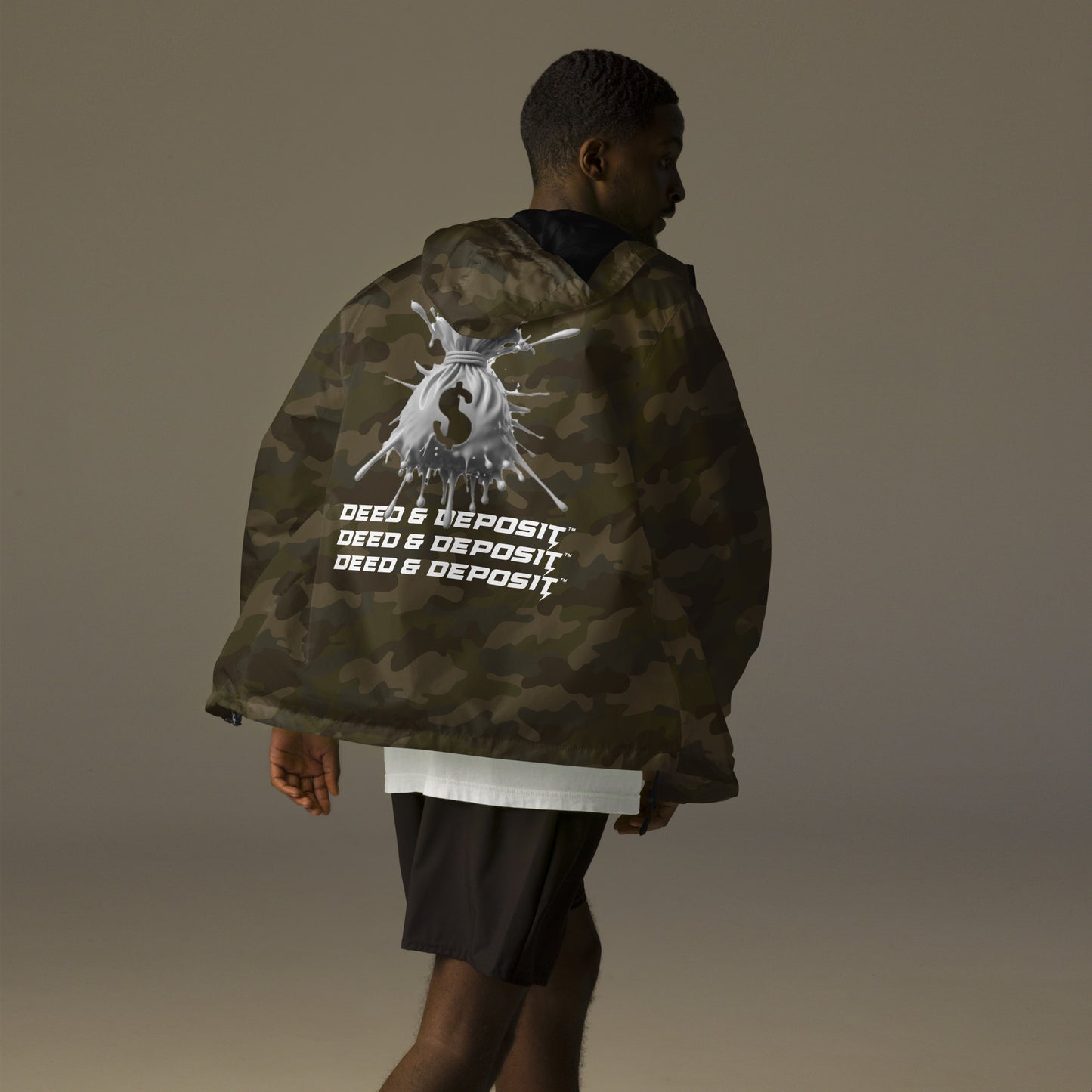 DEED & DEPOSIT™ Money Splash Windbreaker