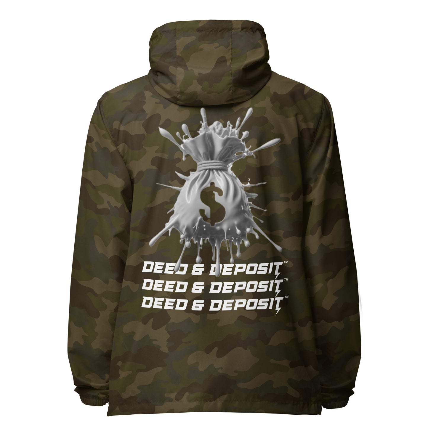 DEED & DEPOSIT™ Money Splash Windbreaker