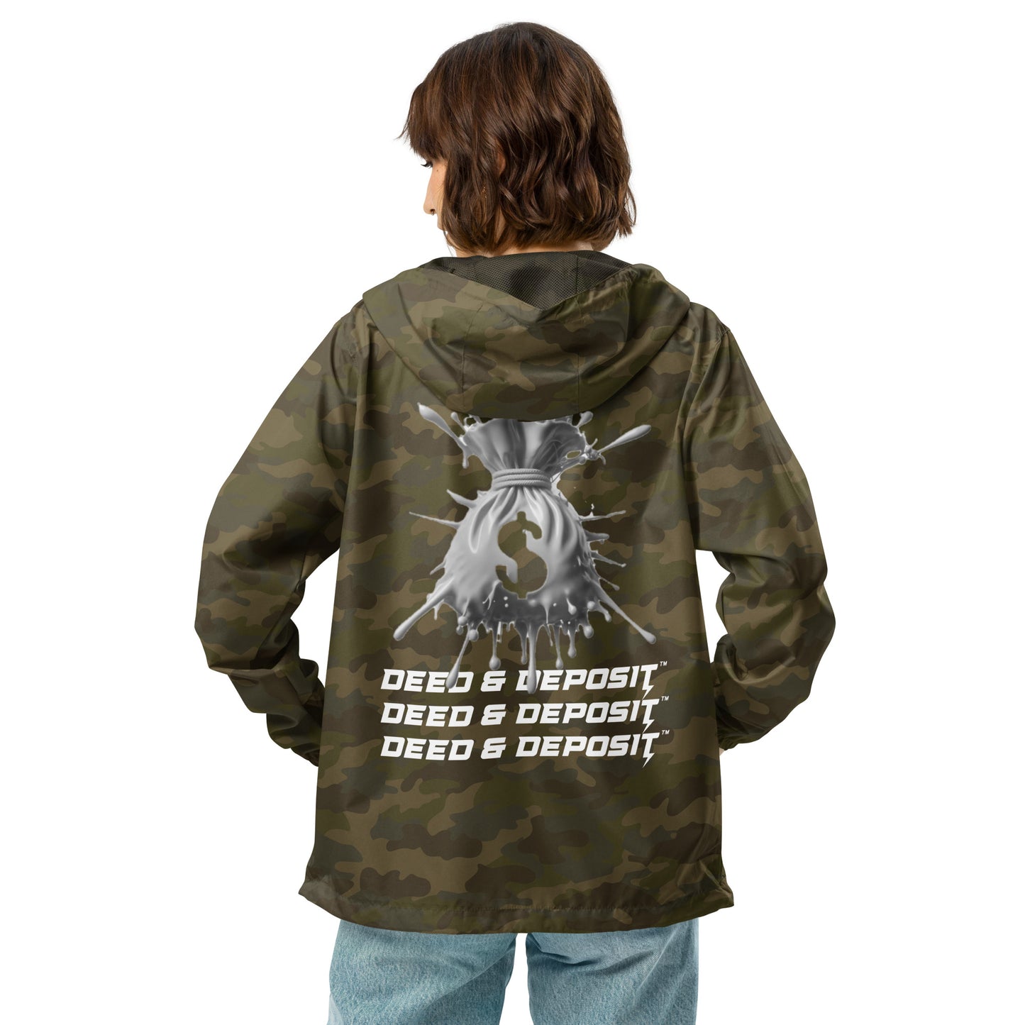 DEED & DEPOSIT™ Money Splash Windbreaker