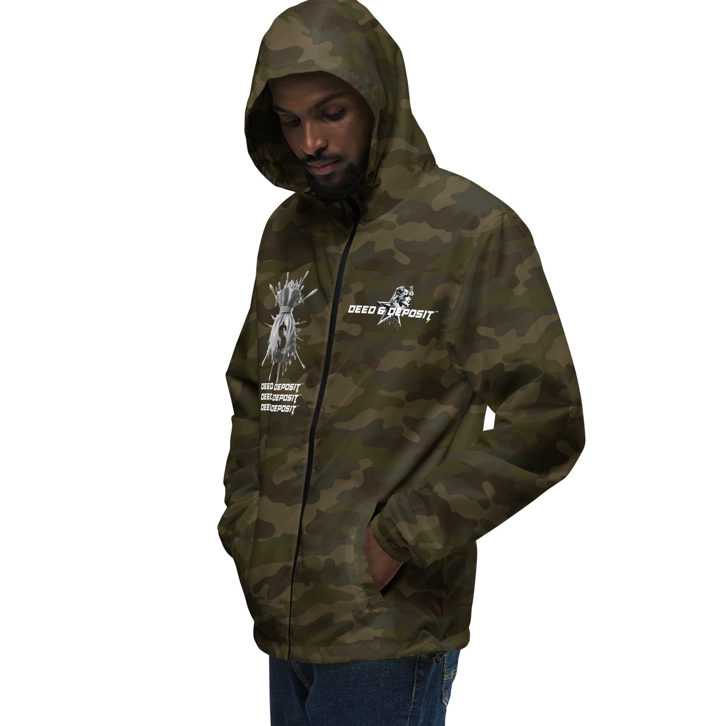 DEED & DEPOSIT™ Money Splash Windbreaker