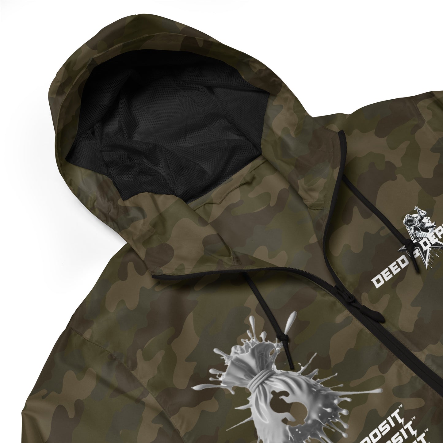 DEED & DEPOSIT™ Money Splash Windbreaker