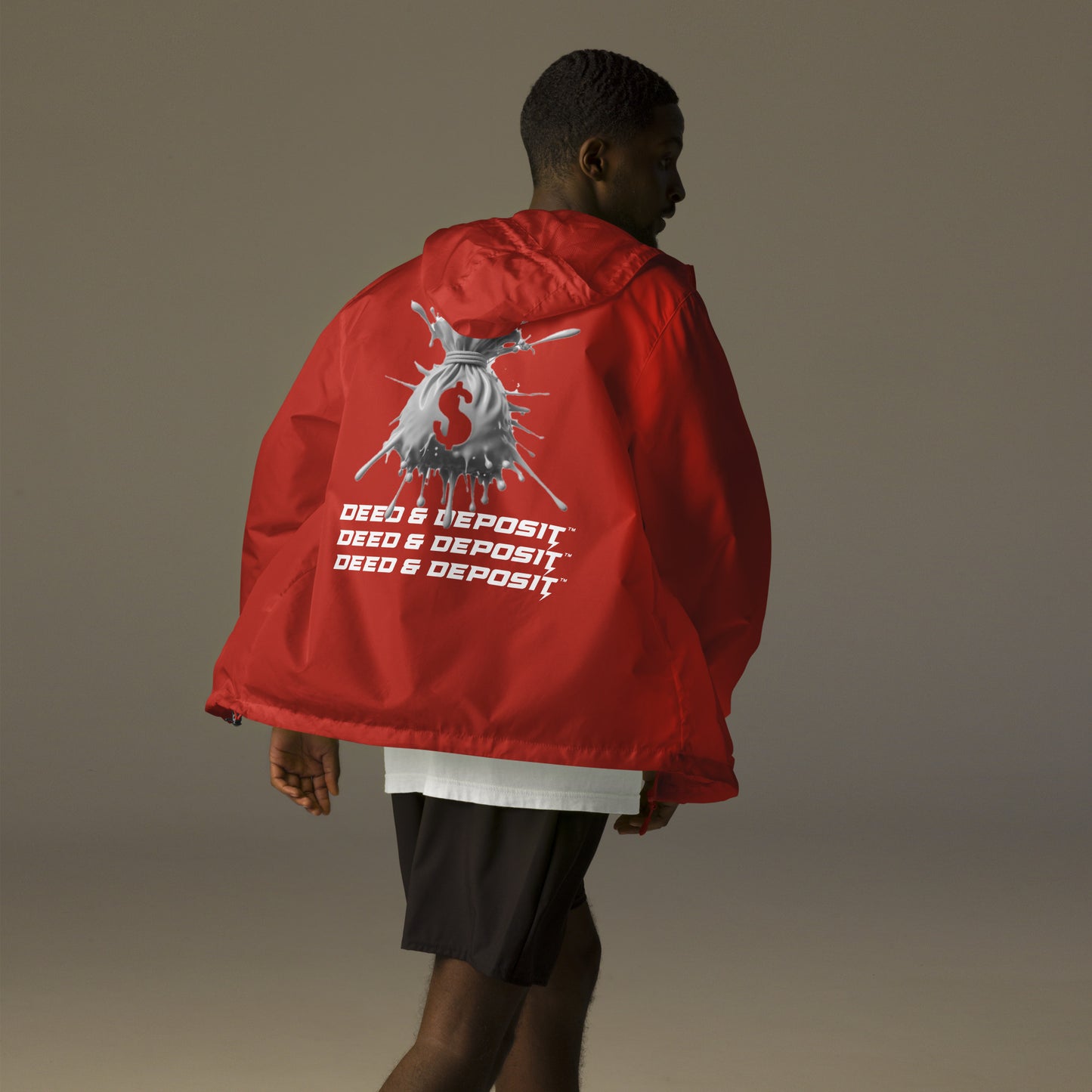 DEED & DEPOSIT™ Money Splash Windbreaker