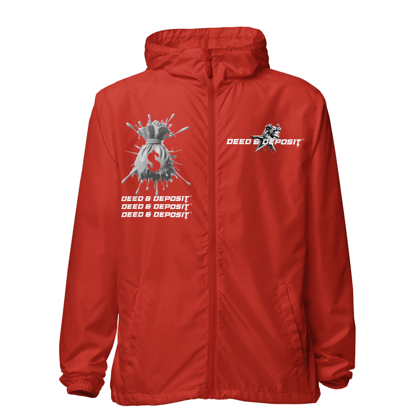 DEED & DEPOSIT™ Money Splash Windbreaker