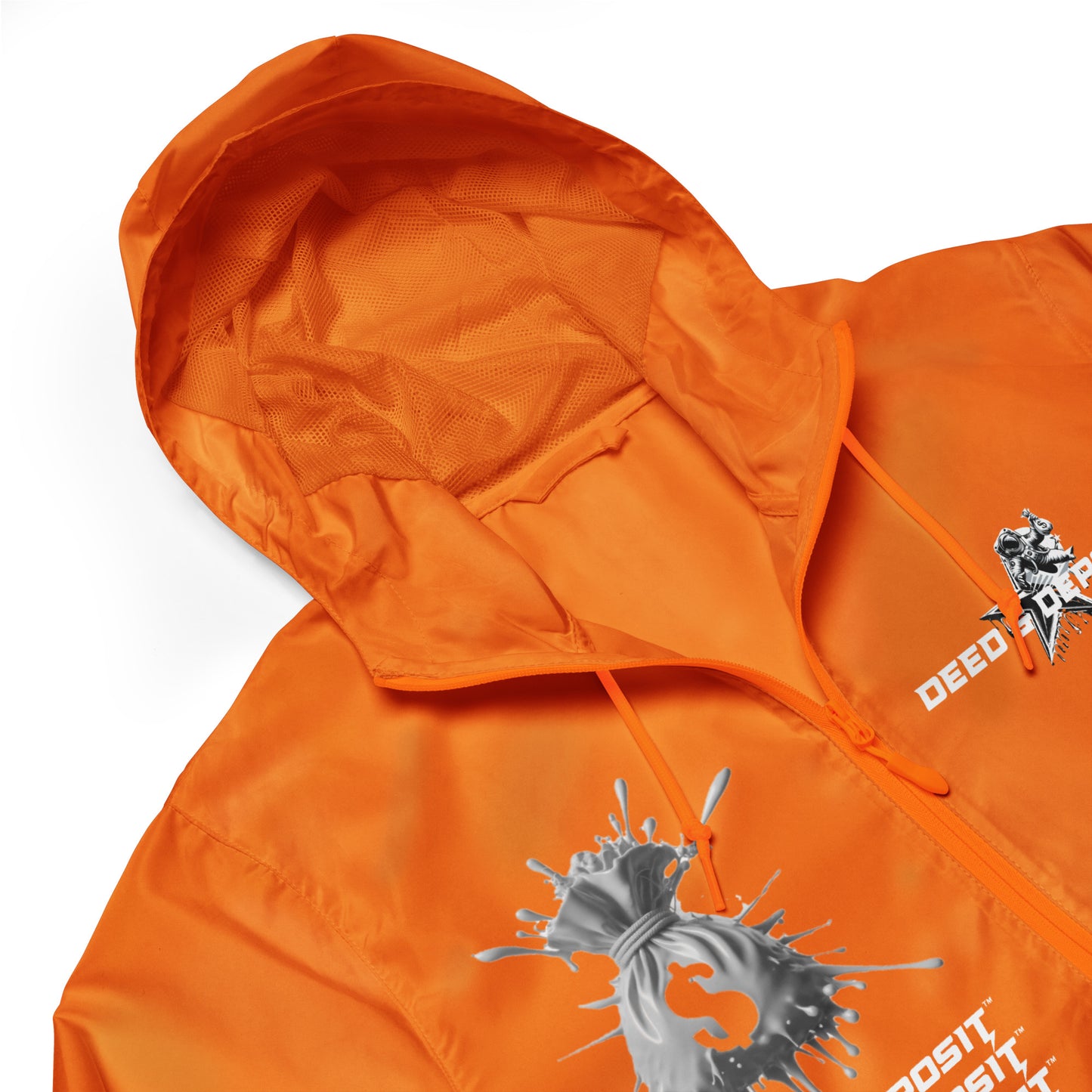 DEED & DEPOSIT™ Money Splash Windbreaker