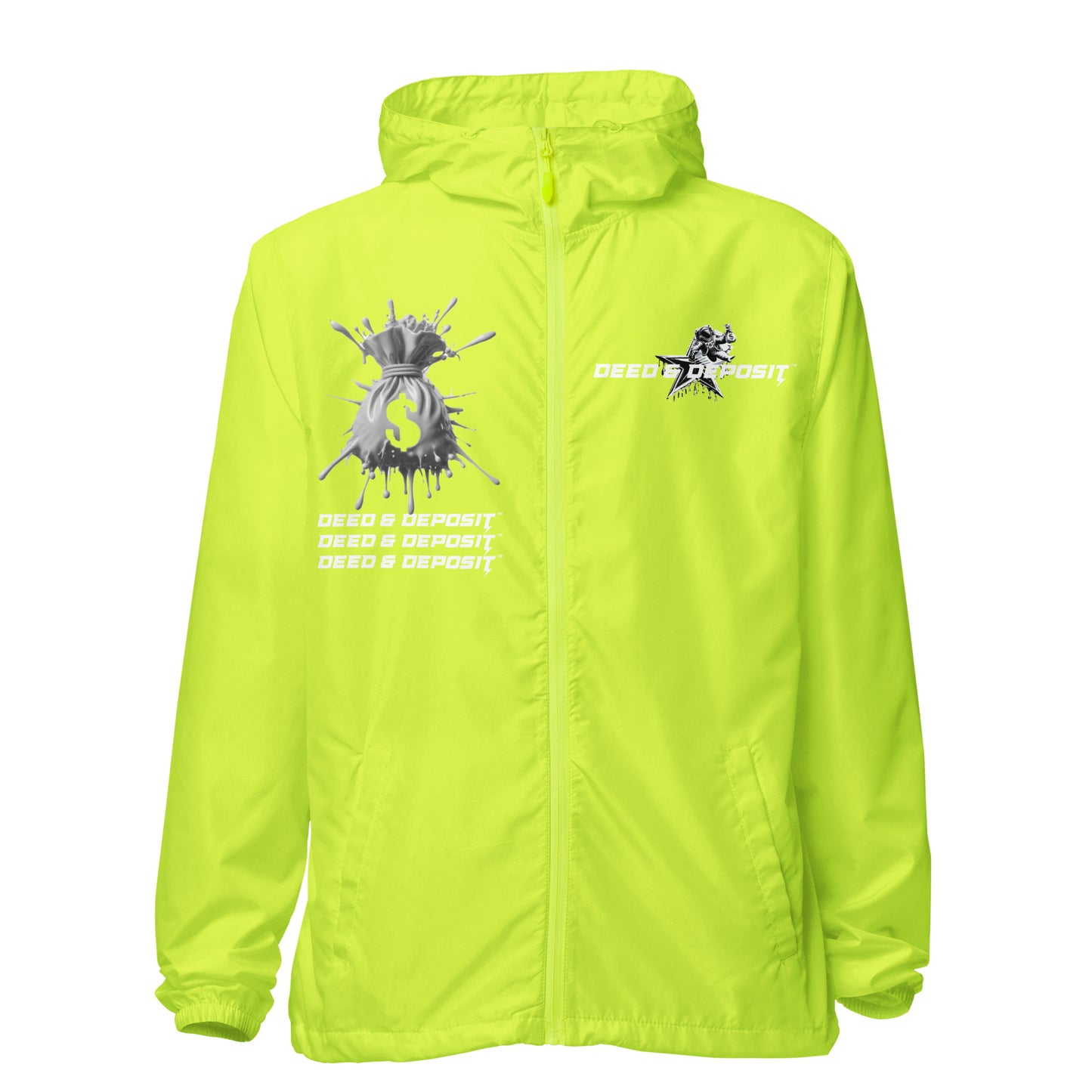 DEED & DEPOSIT™ Money Splash Windbreaker