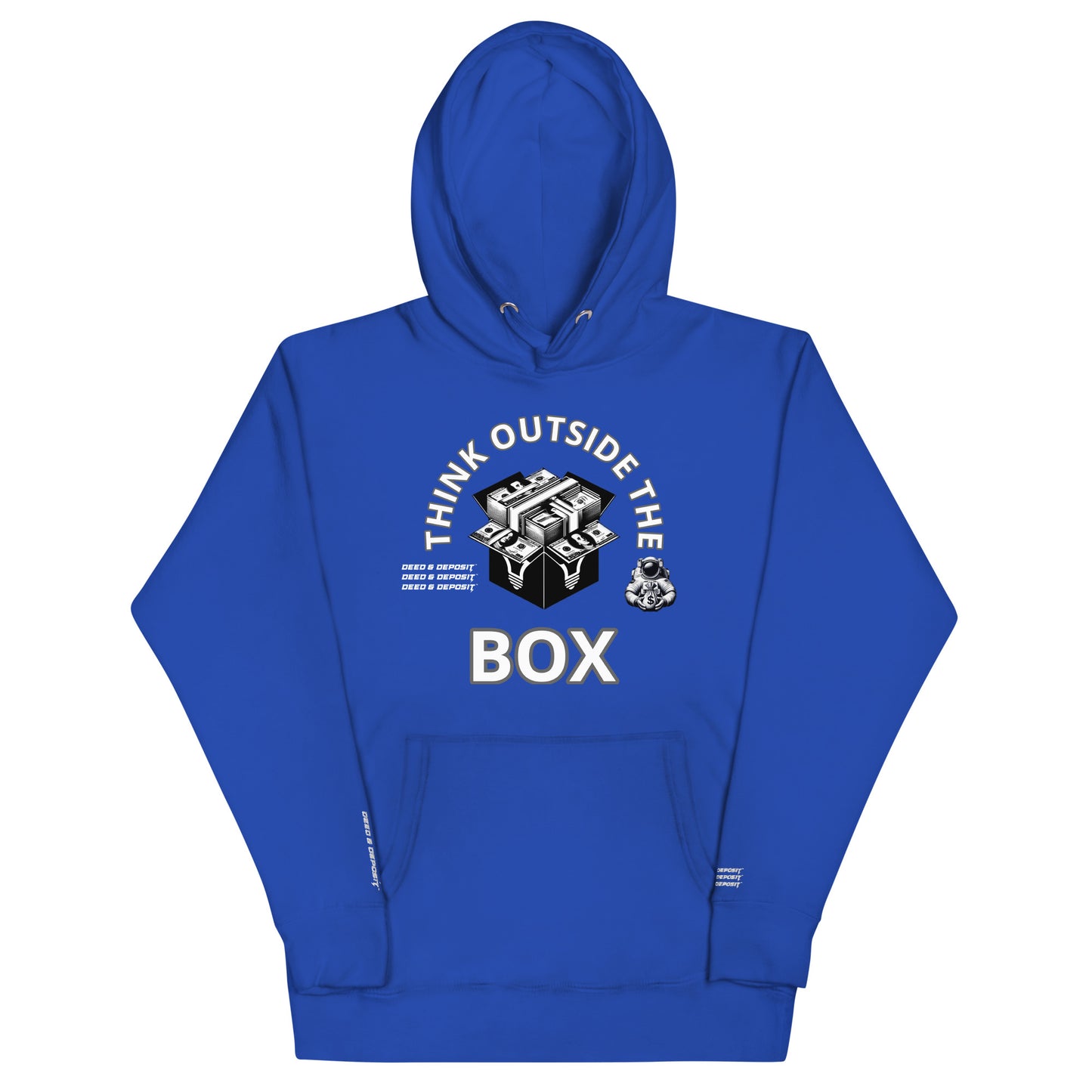 DEED & DEPOSIT™ "Think Outside the Box" Hoodie