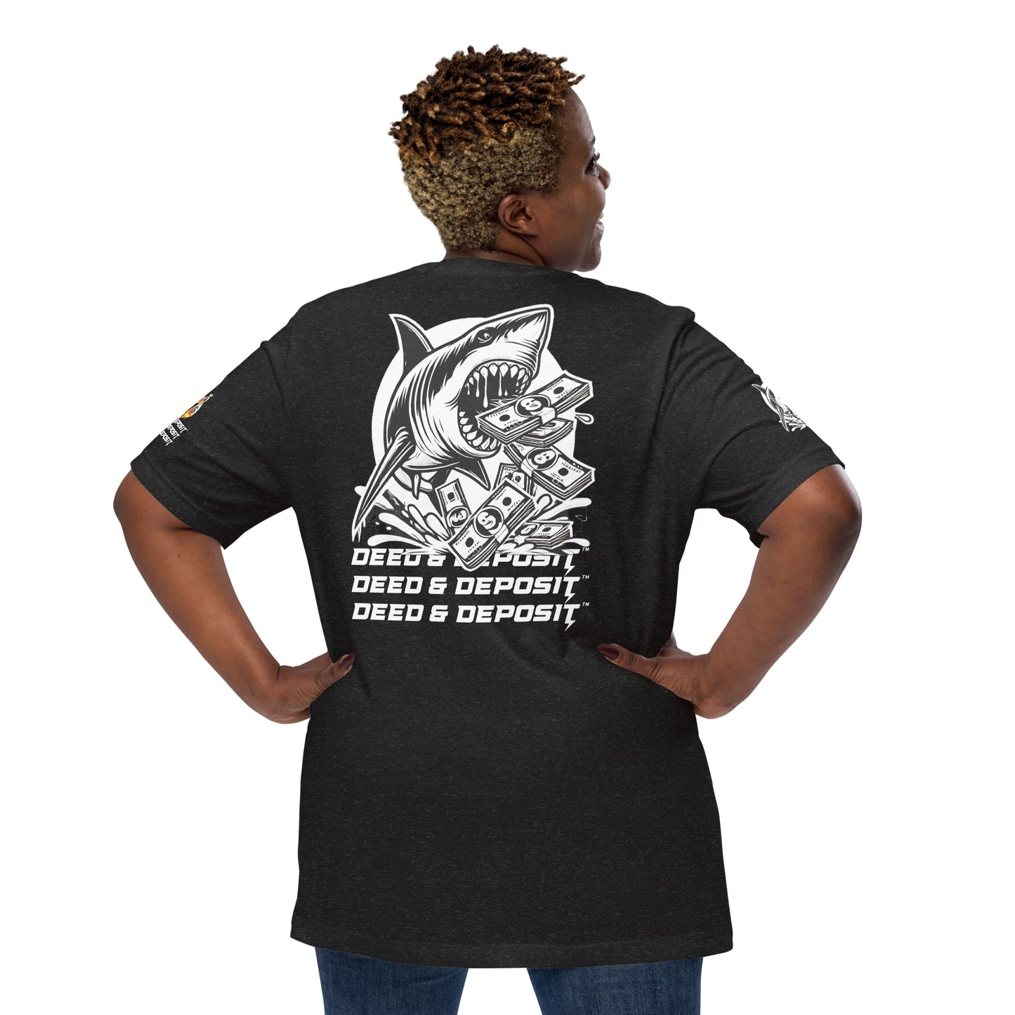 DEED & DEPOSIT™ Shark Water T-Shirt