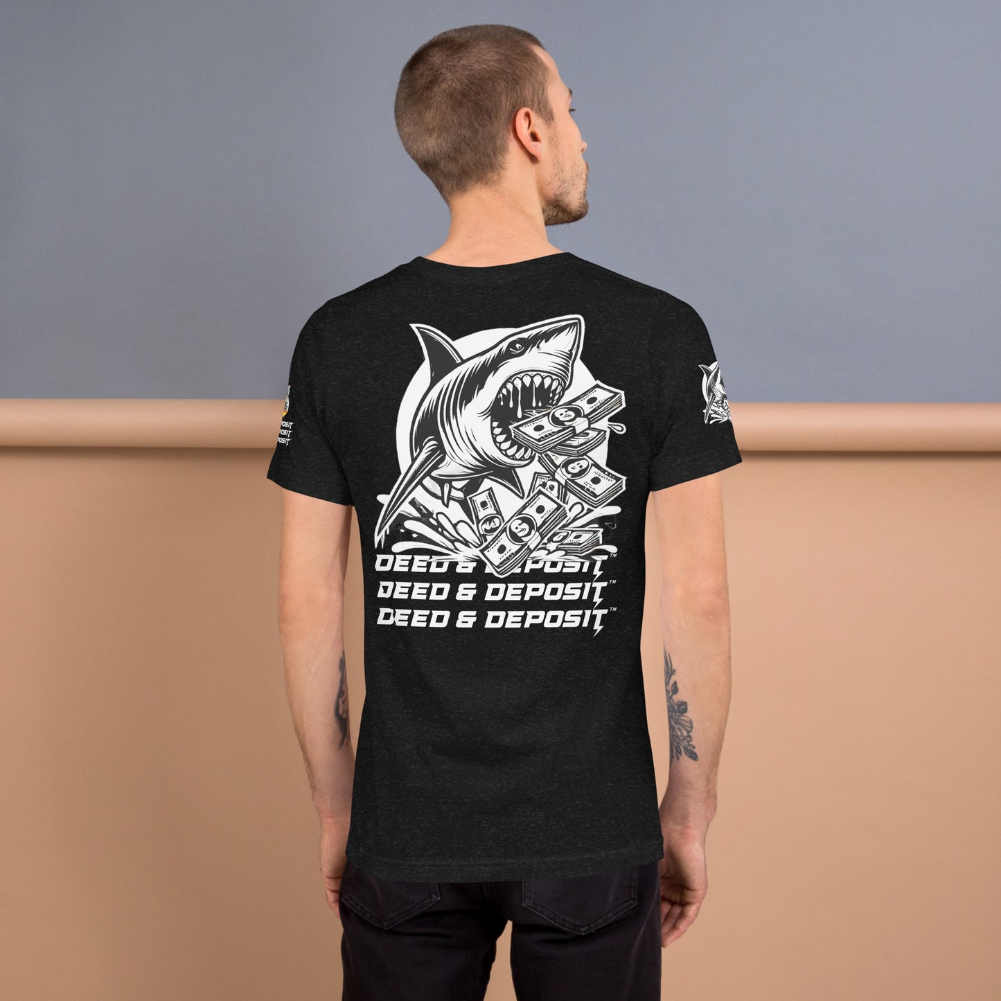 DEED & DEPOSIT™ Shark Water T-Shirt