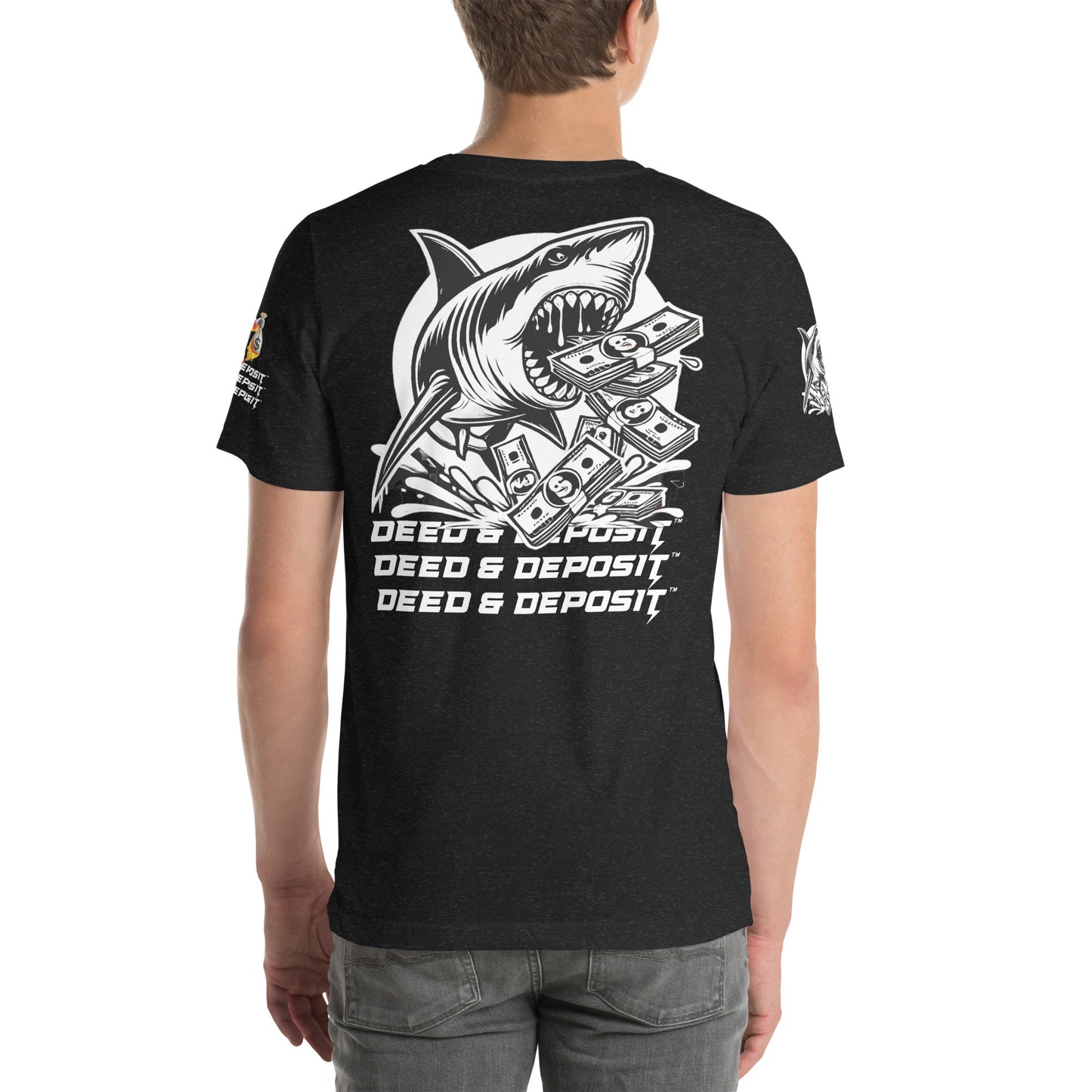 DEED & DEPOSIT™ Shark Water T-Shirt