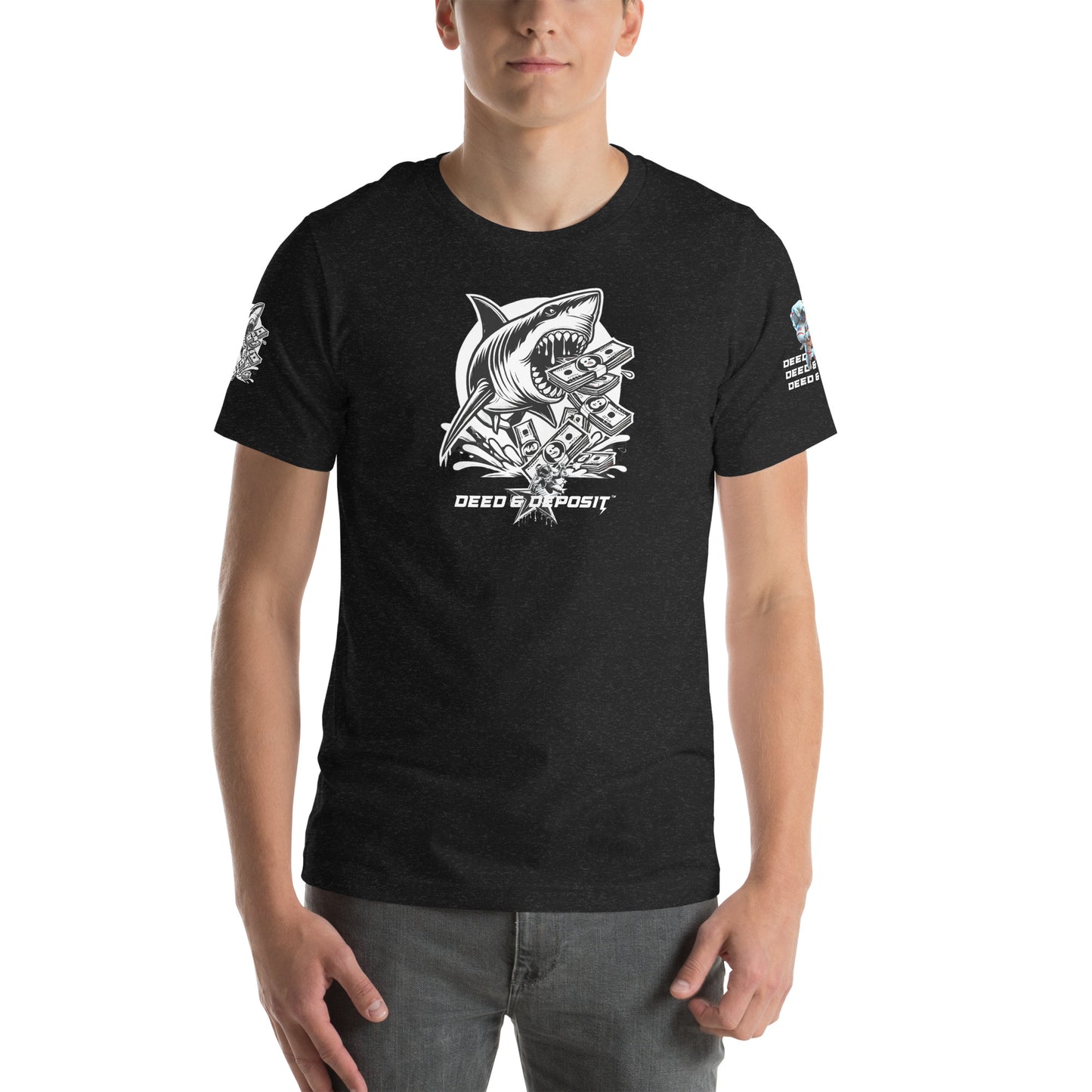 DEED & DEPOSIT™ Shark Water T-Shirt