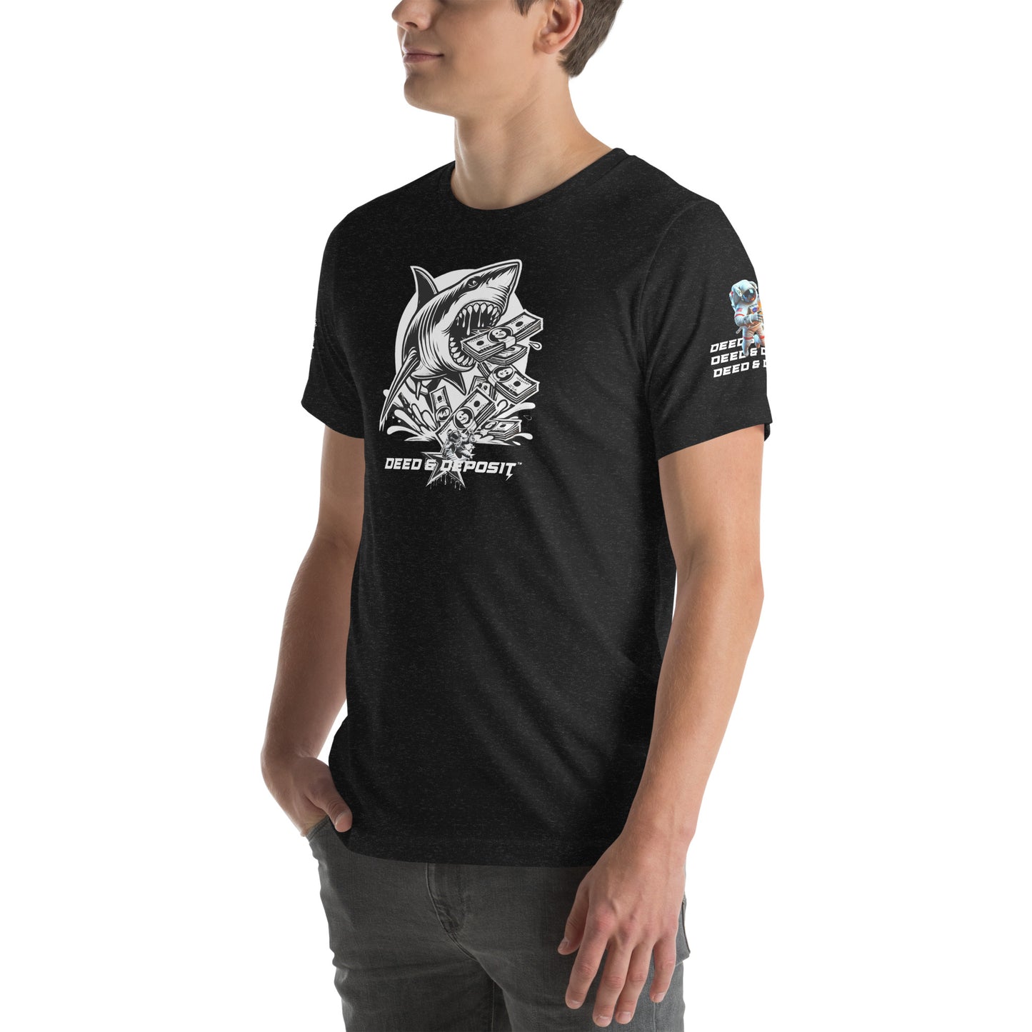 DEED & DEPOSIT™ Shark Water T-Shirt