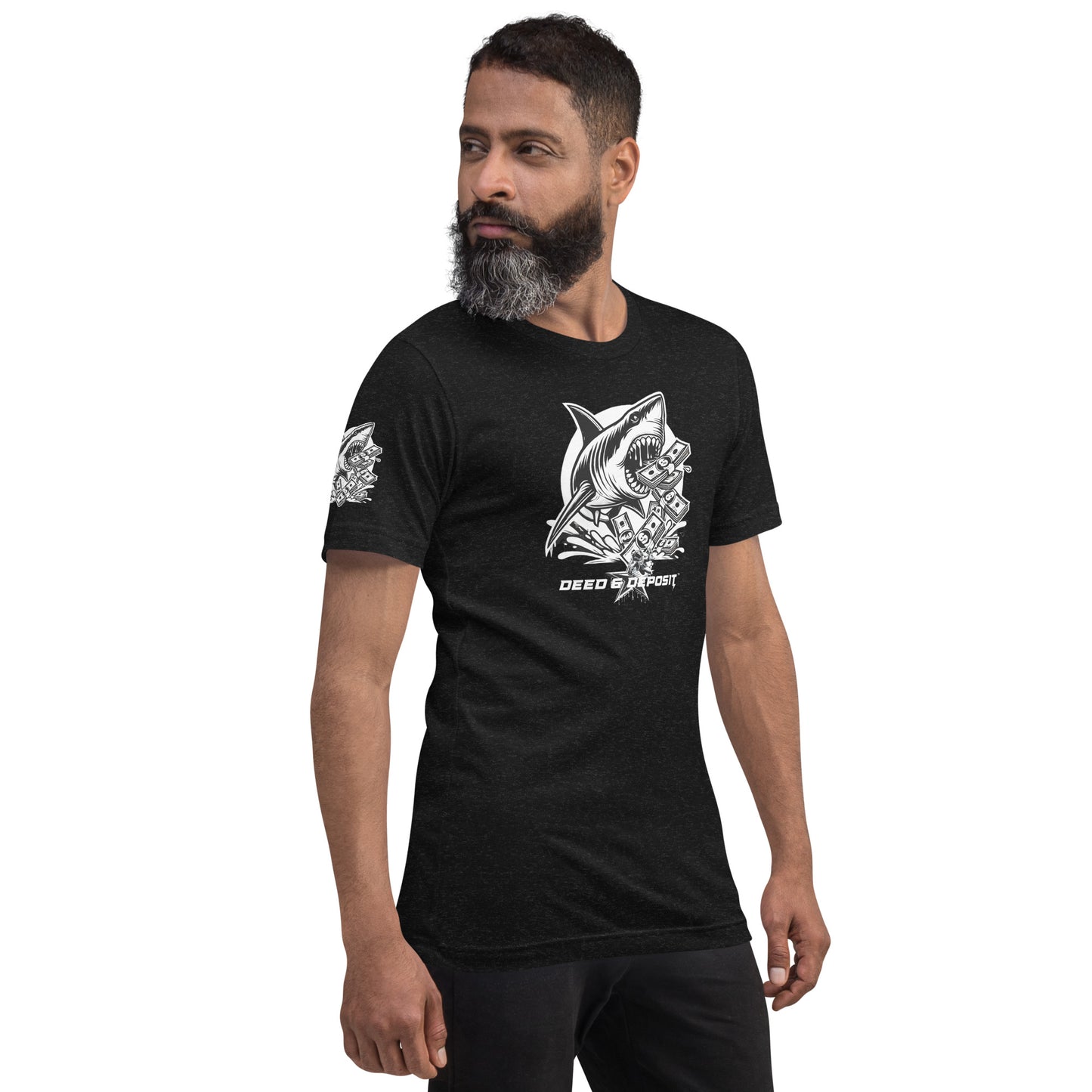 DEED & DEPOSIT™ Shark Water T-Shirt