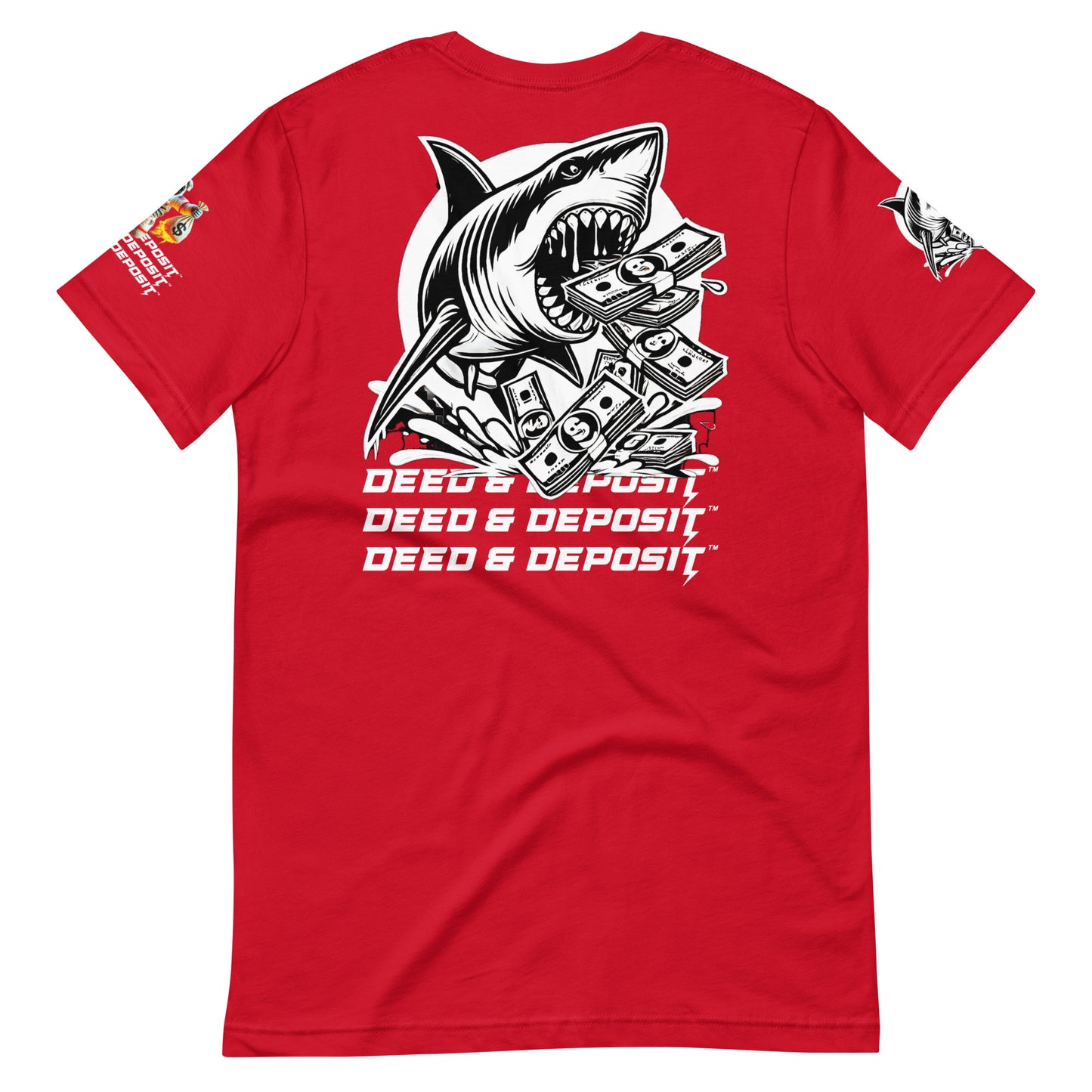 DEED & DEPOSIT™ Shark Water T-Shirt