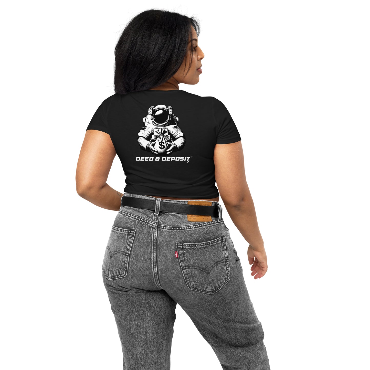 DEED & DEPOSIT™ Women's Crop Top - Right Now Nothing Later