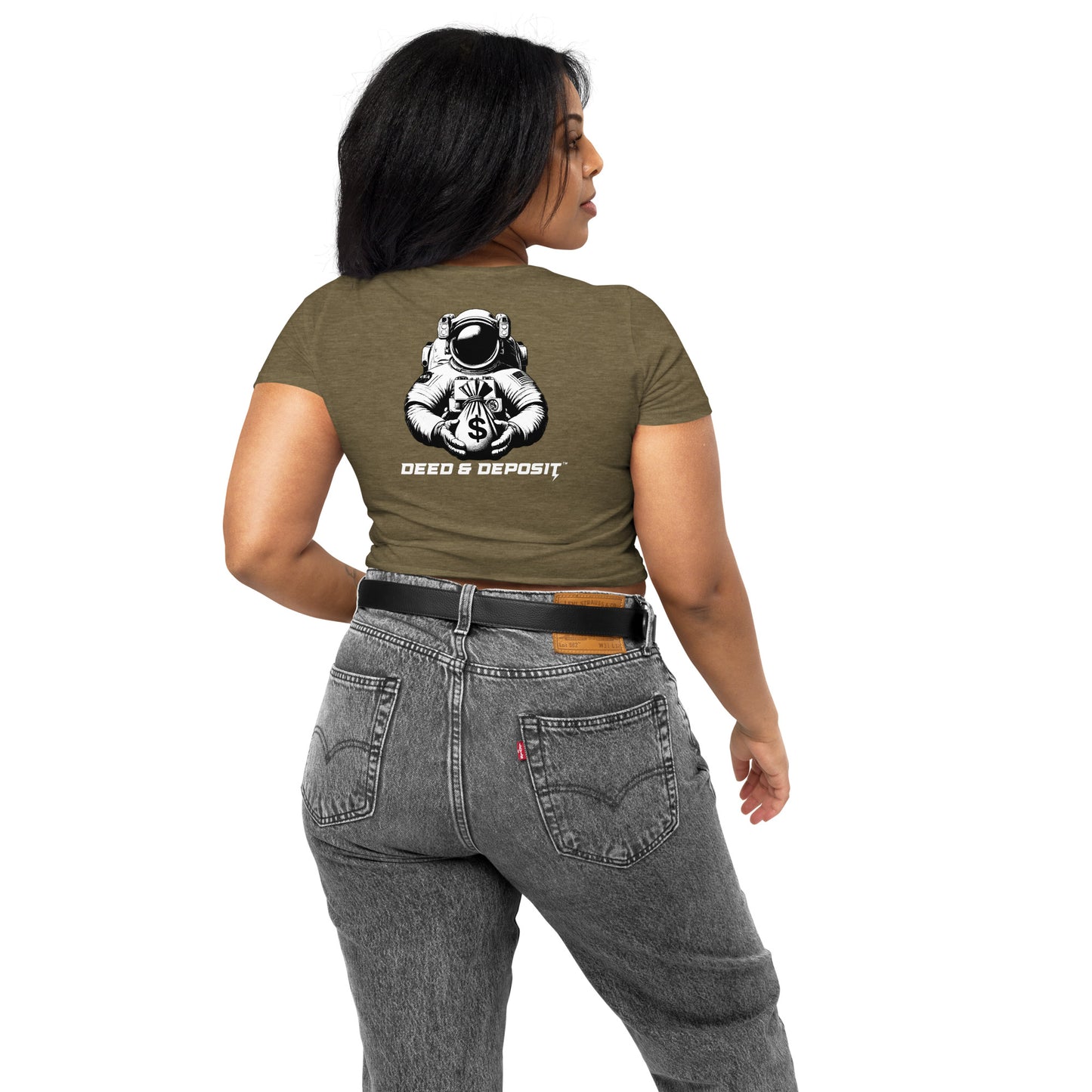 DEED & DEPOSIT™ Women's Crop Top - Right Now Nothing Later