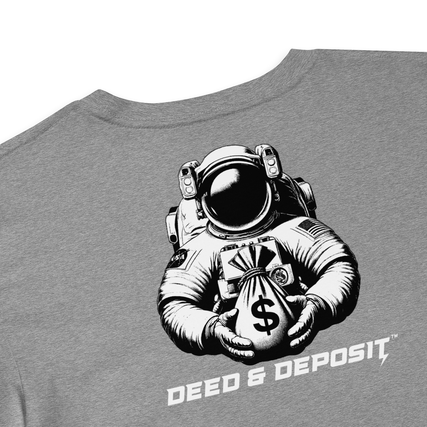 DEED & DEPOSIT™ Women's Crop Top - Logo 3