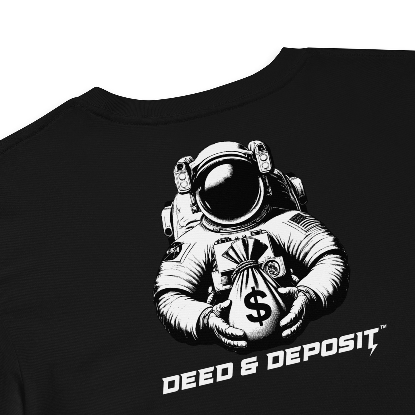 DEED & DEPOSIT™ Women's Crop Top - Logo 3