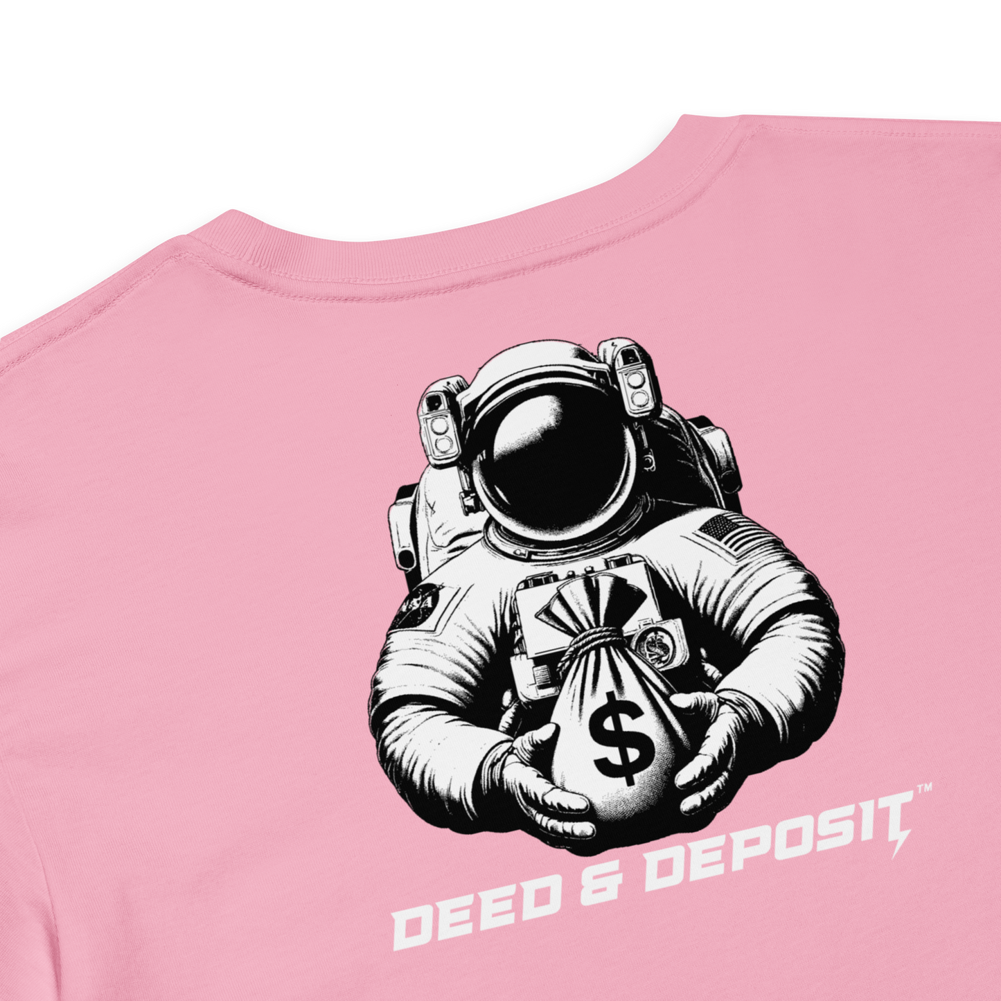 DEED & DEPOSIT™ Women's Crop Top - Logo 3