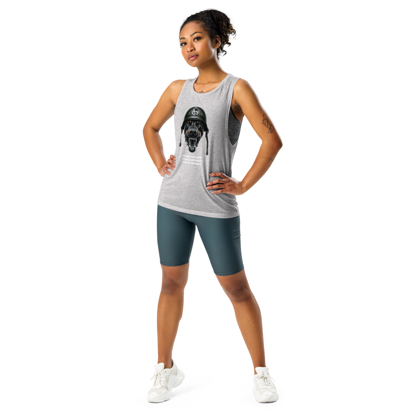 DEED & DEPOSIT™ Go Get It! Women's Muscle Tank