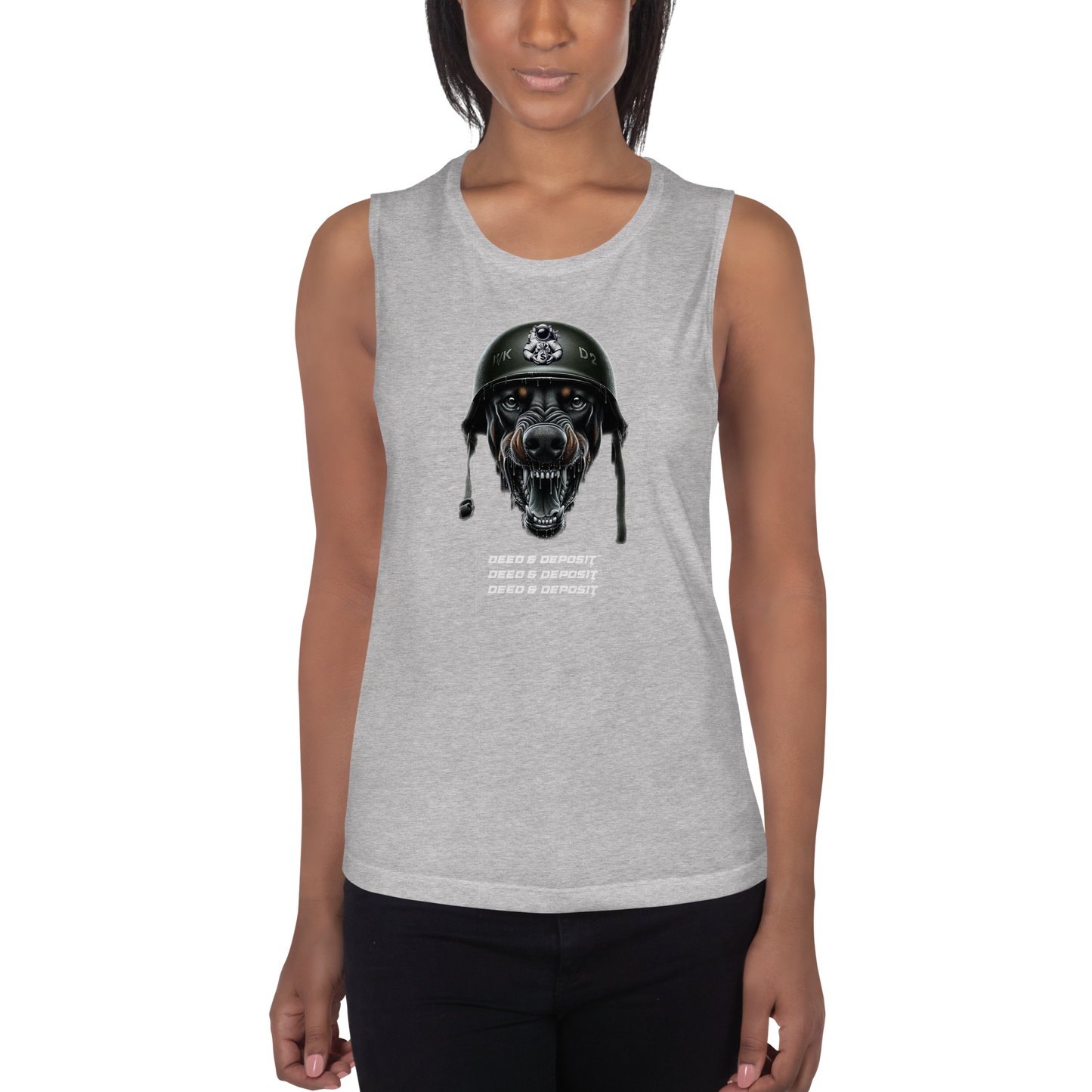 DEED & DEPOSIT™ Go Get It! Women's Muscle Tank