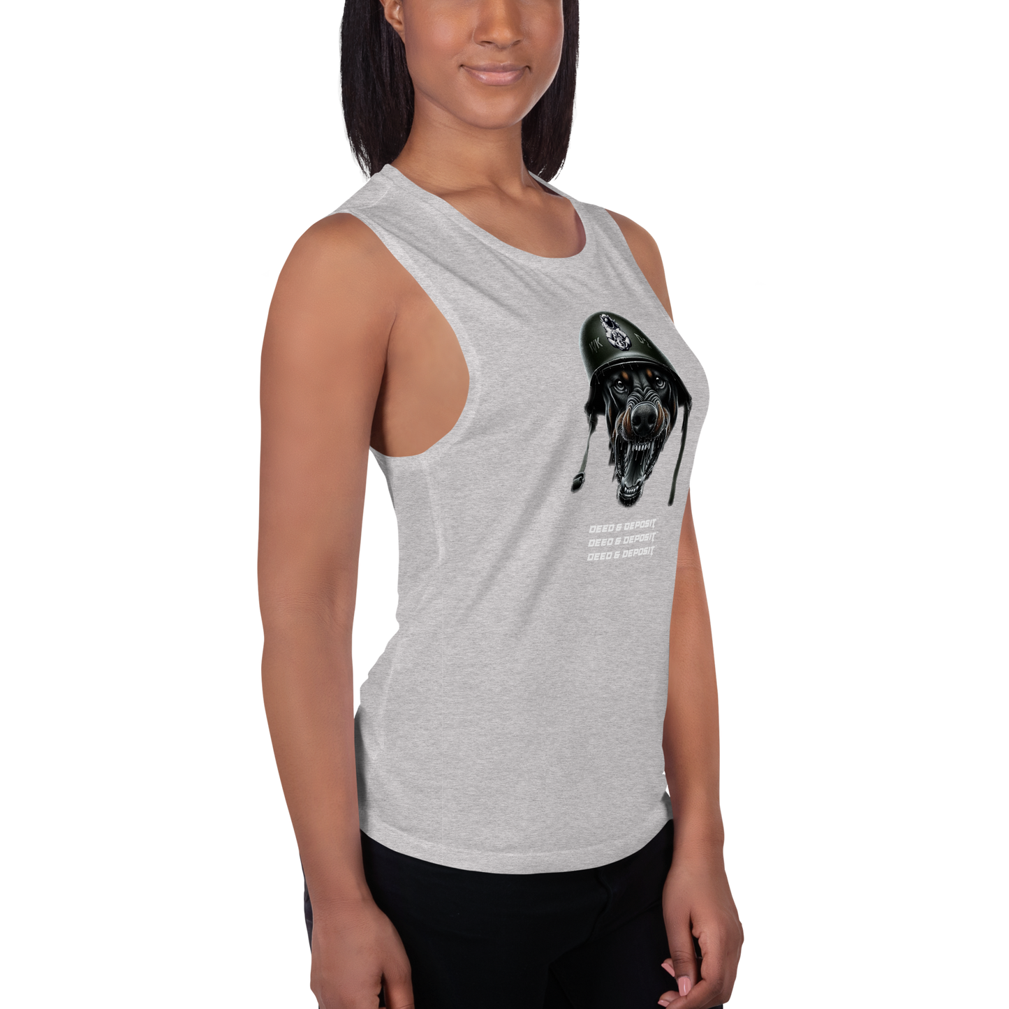 DEED & DEPOSIT™ Go Get It! Women's Muscle Tank