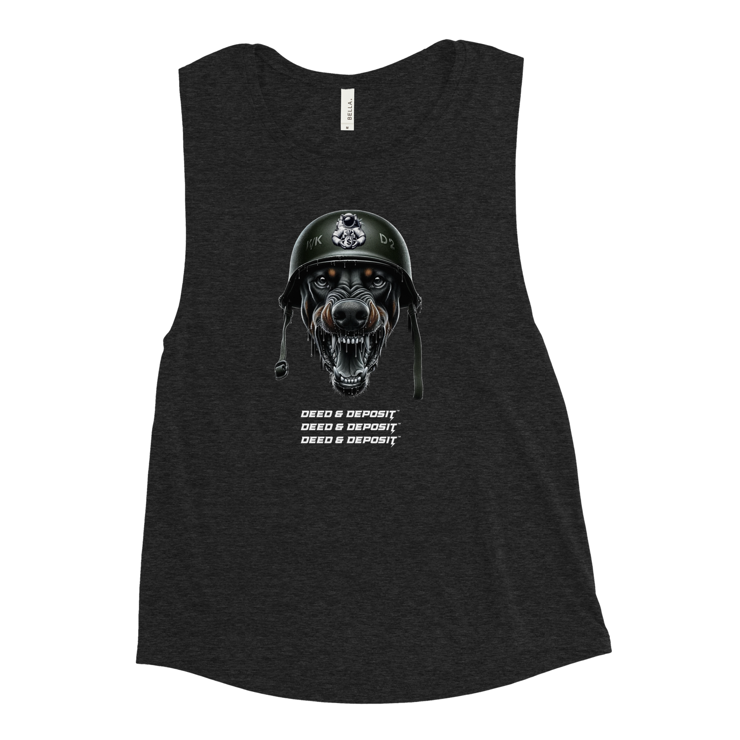 DEED & DEPOSIT™ Go Get It! Women's Muscle Tank