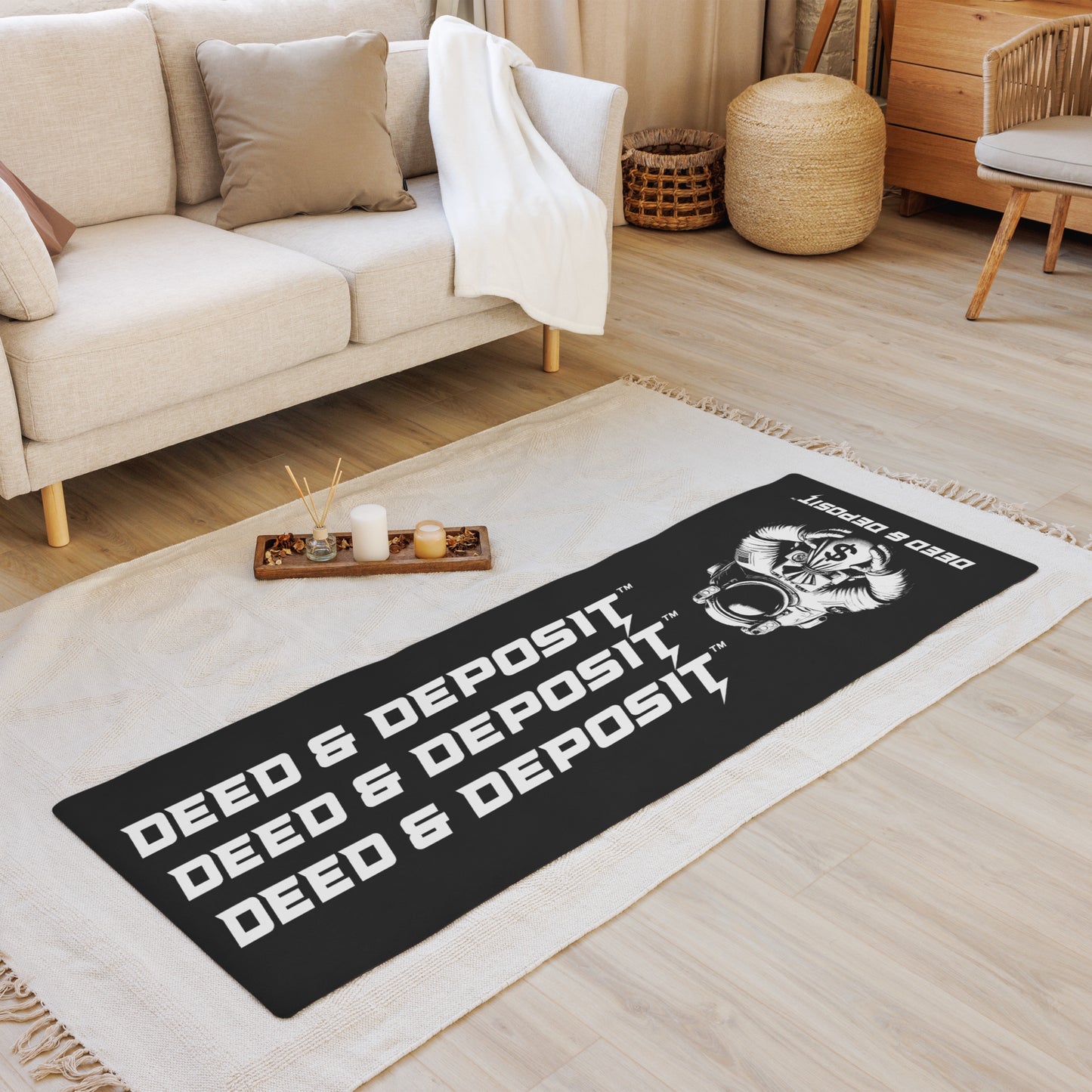 DEED & DEPOSIT™ Logo 3 Yoga Mat