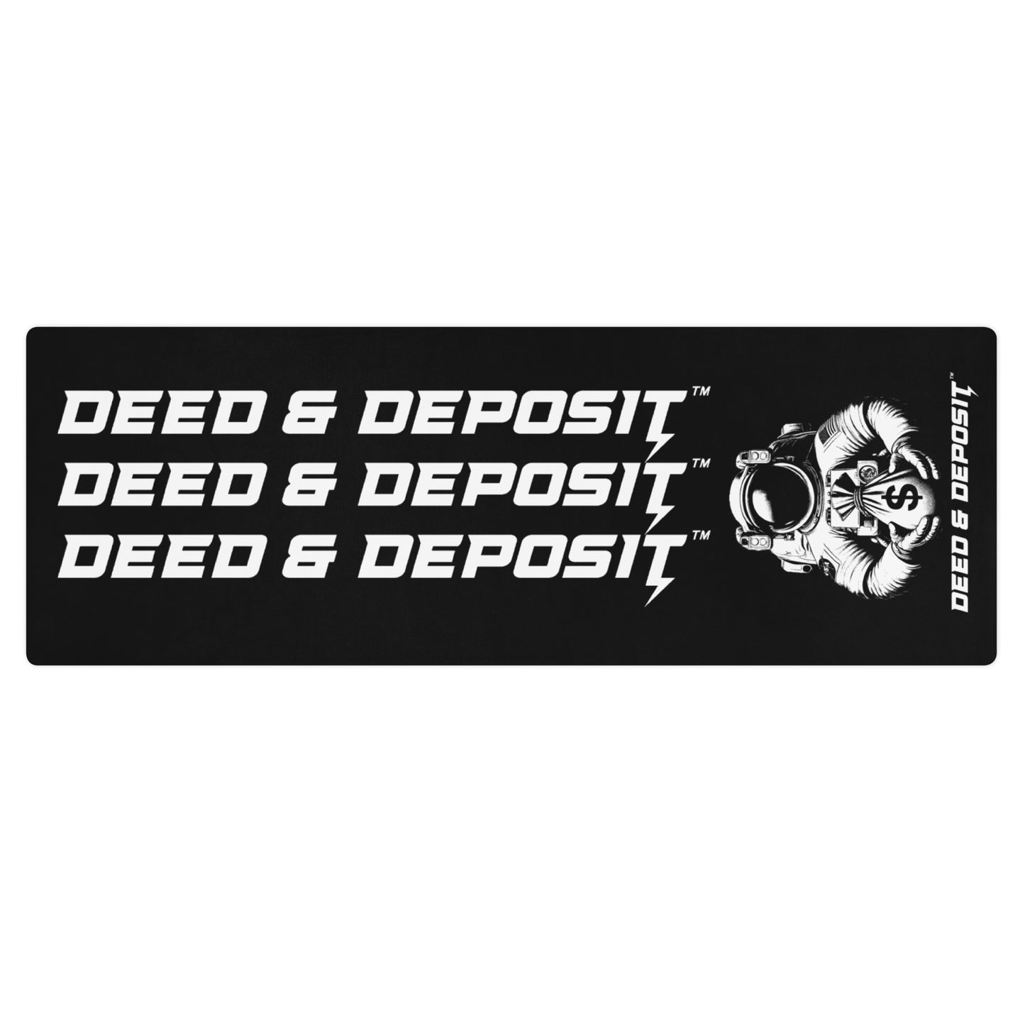 DEED & DEPOSIT™ Logo 3 Yoga Mat